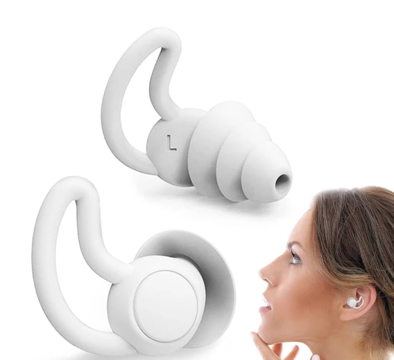 Tampão de Ouvido Protetor Auricular Antirúido Abafador para Dormir