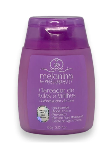 O melhor Clareador de Axilas e Virilhas - Melanina PhálleBeauty