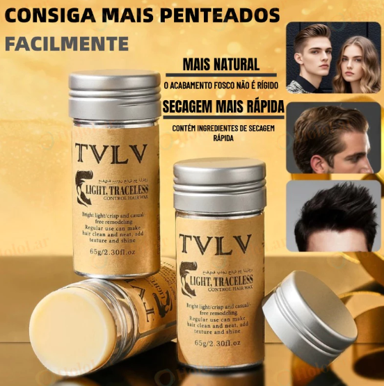 Bastão de Cera para Cabelo Anti-Frizz Frizzy Hair Tidying