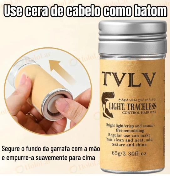 Bastão de Cera para Cabelo Anti-Frizz Frizzy Hair Tidying