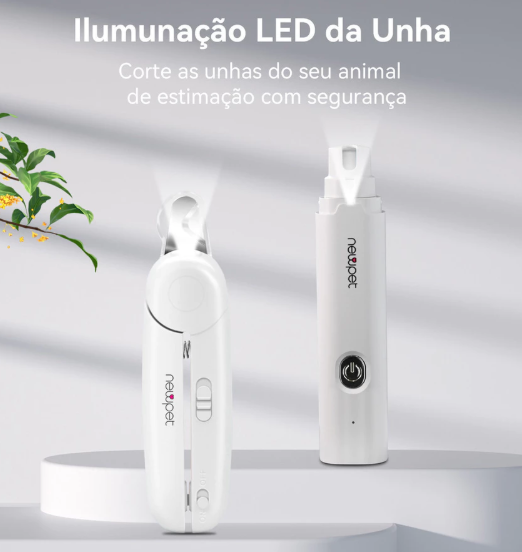 Cortador e Lixa de Unhas para Pets 2 em 1 – Newpet