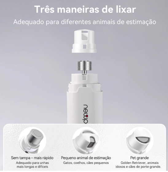 Cortador e Lixa de Unhas para Pets 2 em 1 – Newpet