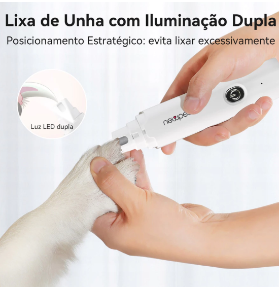 Cortador e Lixa de Unhas para Pets 2 em 1 – Newpet