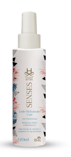 leite Hidratante Pet Hydra Pet Spa Senses – Pelagem Macia e Brilhante