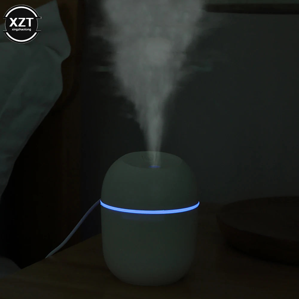 Mini umidificador de ar Portátil 220mlomeCom lâmpada LED e design moderno