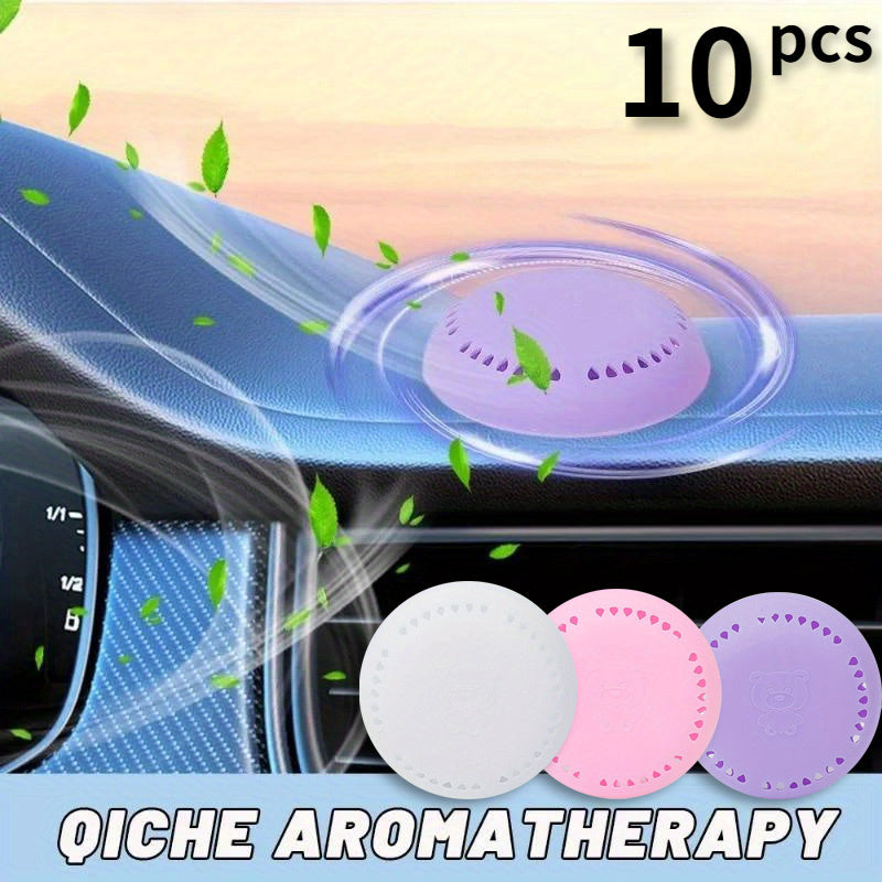 10pcs aromatizador de ambientes em tabletes