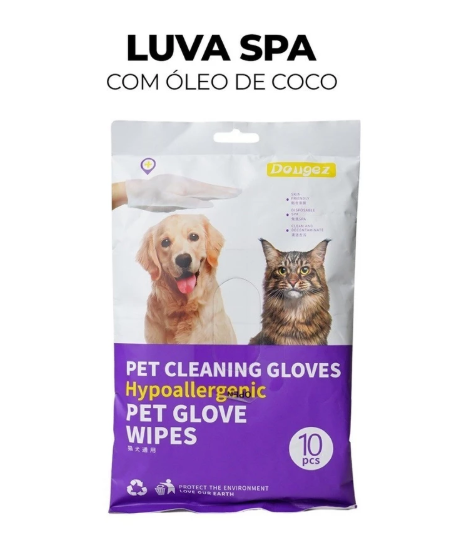 Luvas Descartáveis para Higienização de Pets – 10 unid.