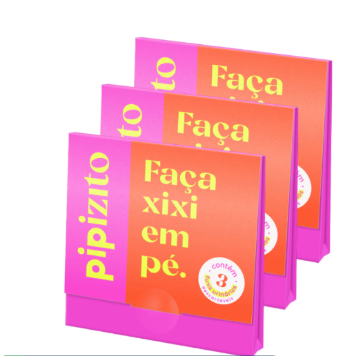 Pipizito Funil Urinário Descartável - 9 unidades (3 pacotes de 3 unidades cada)
