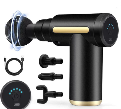 Massageador Elétrico Alta Frequência Profissional Muscular - pistola