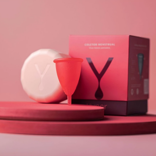 Coletor Menstrual Yuper 𝟭𝟮 𝗛𝗼𝗿𝗮𝘀 de Proteção