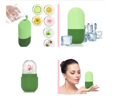 Rolo Facial de Gelo - Massageador de Inchaço - Reutilizável e à Prova de vazamentos