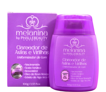 O melhor Clareador de Axilas e Virilhas - Melanina PhálleBeauty