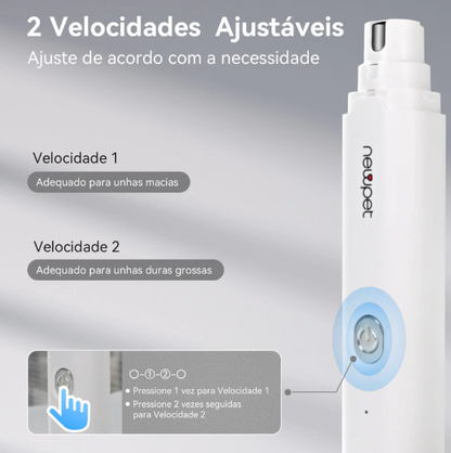 Cortador e Lixa de Unhas para Pets 2 em 1 – Newpet