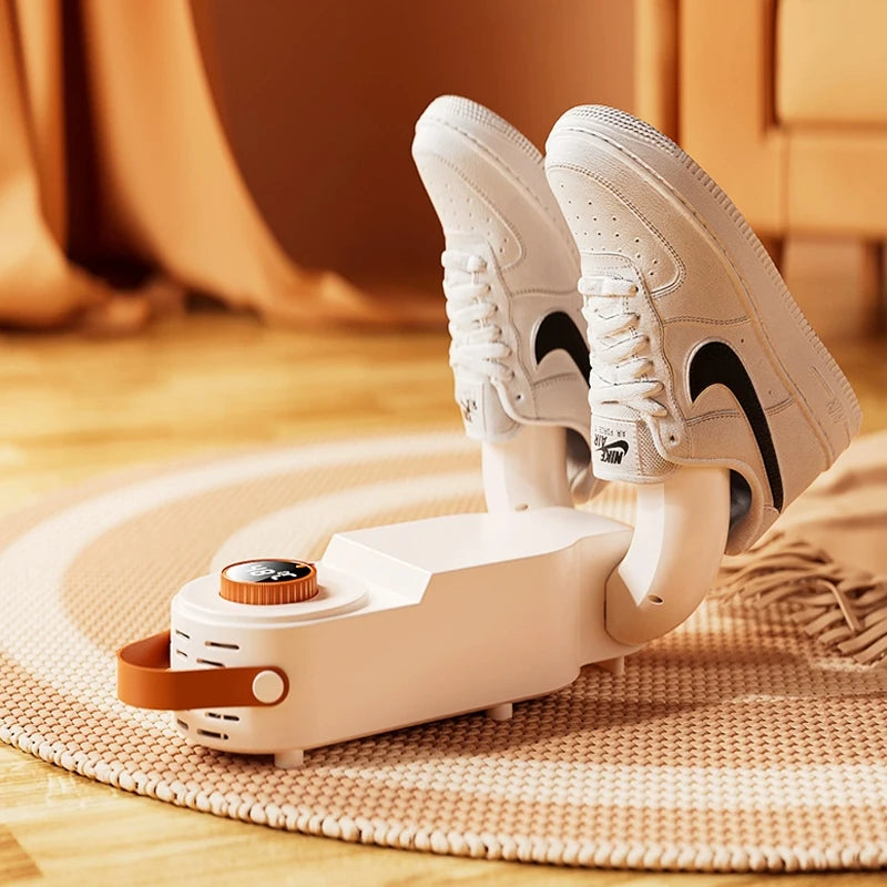 Secador De Sapatos Inteligente, Dobrável Multifuncional Com Controle De Temperatura, Temporizador, Desinfecção Ultravioleta E Desodorização