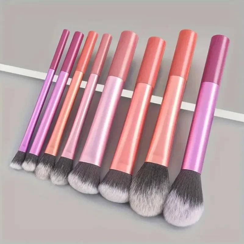 Conjunto de 8 pincéis  Kit Soft