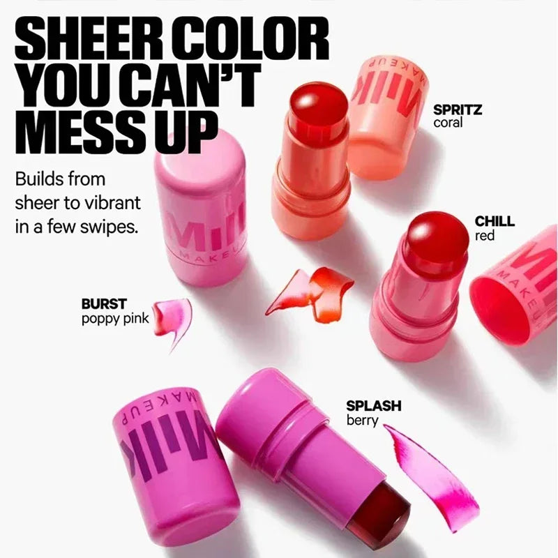 Blush em bastão 3 em 1 Milk Mkeup