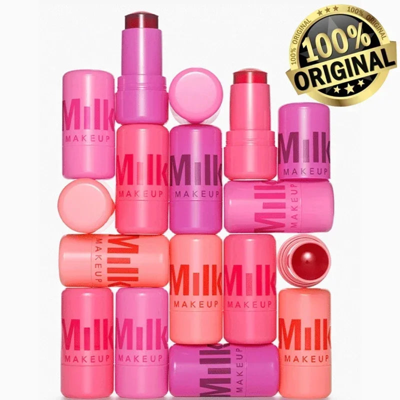 Blush em bastão 3 em 1 Milk Mkeup