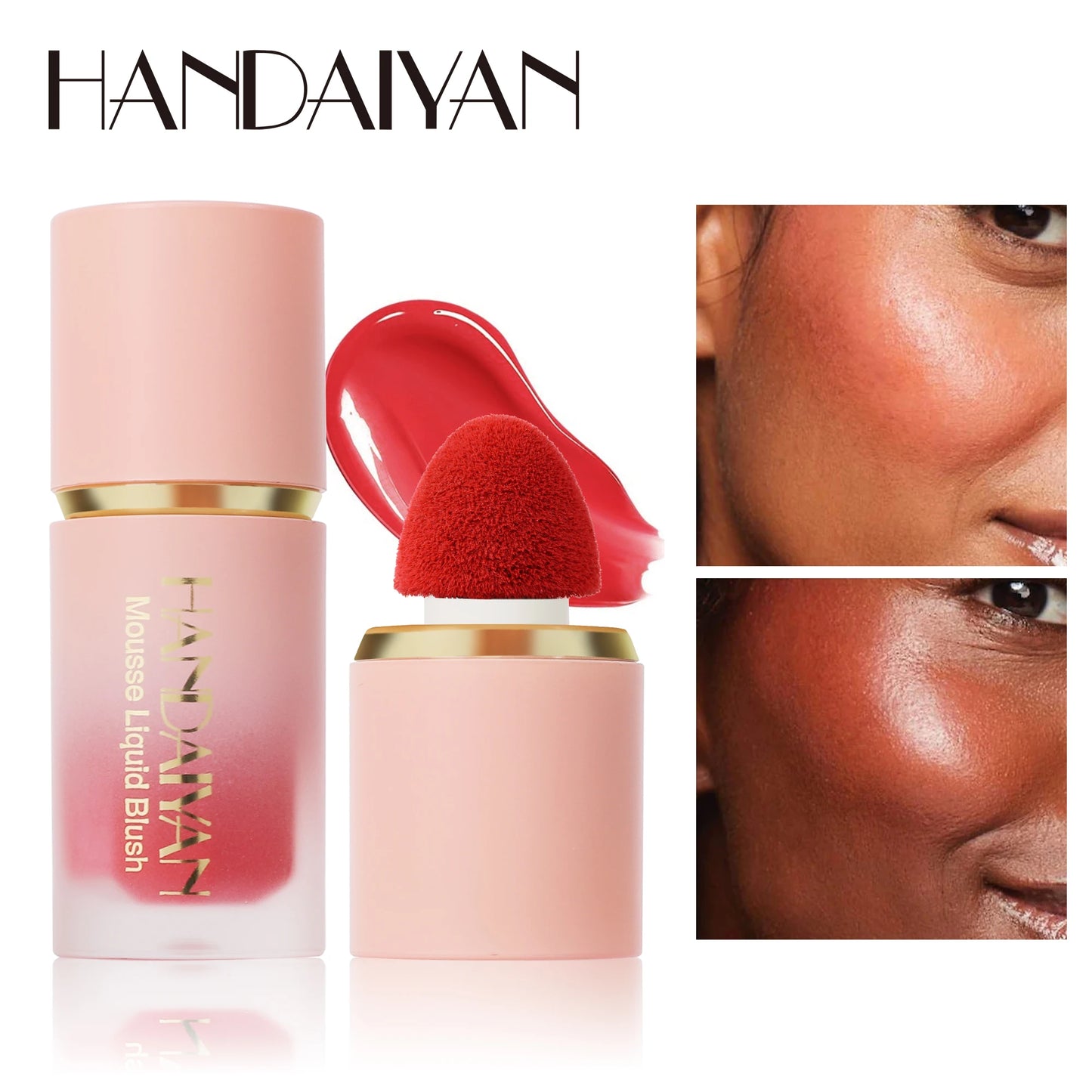 Blush líquido efeito Mousse