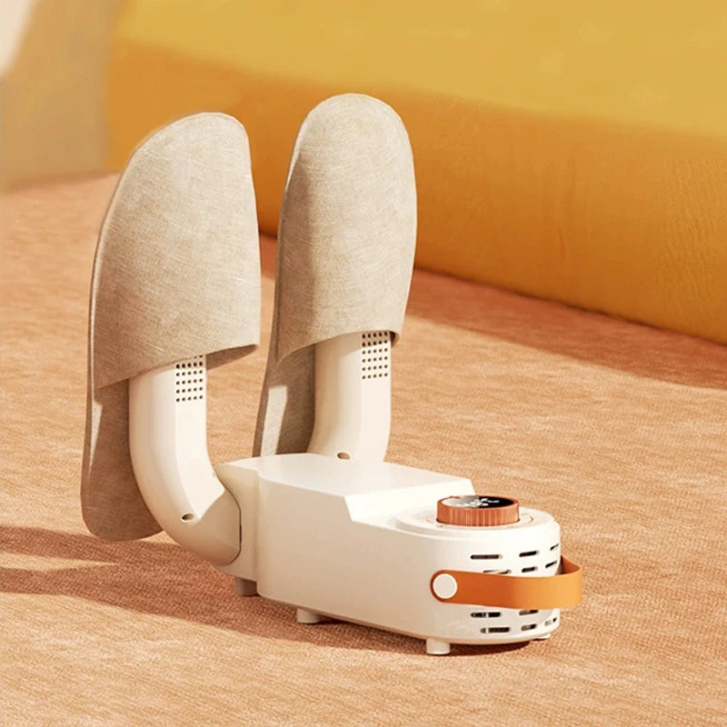 Secador De Sapatos Inteligente, Dobrável Multifuncional Com Controle De Temperatura, Temporizador, Desinfecção Ultravioleta E Desodorização